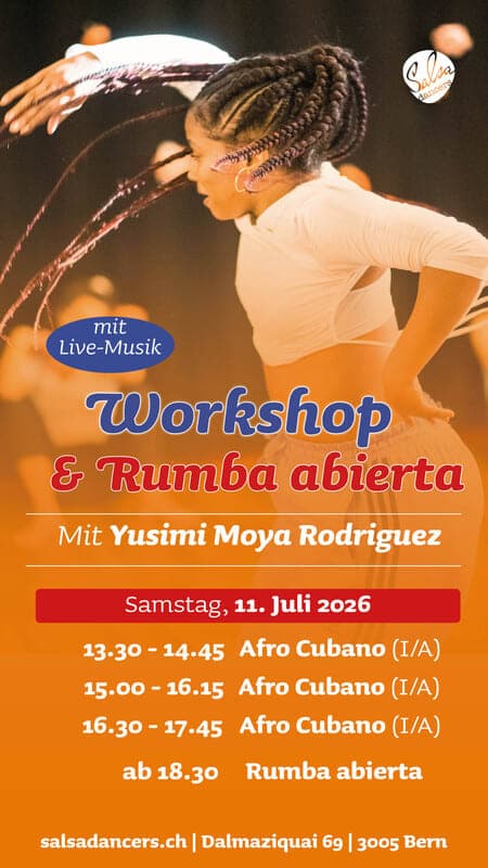 Workshop & Rumba abierta mit Yusimi Moya Rodriguez