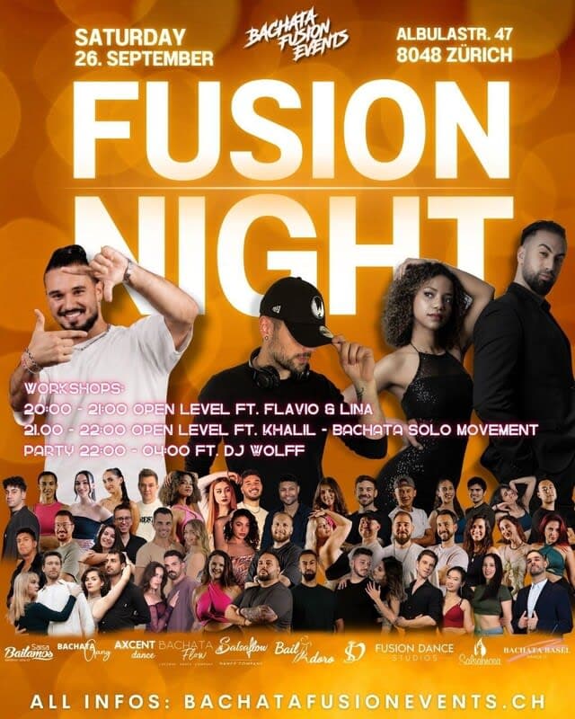 Bachata Fusion Nights- September Edition