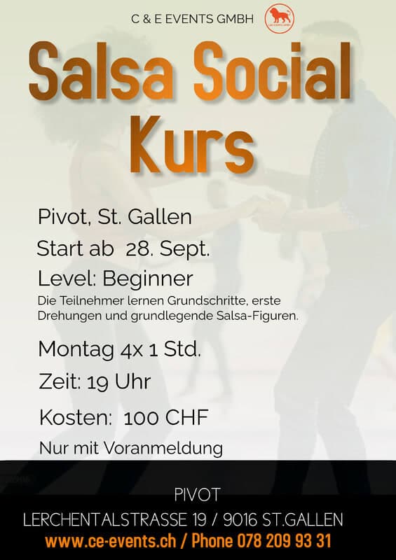 Salsa Social Kurs in St.Gallen